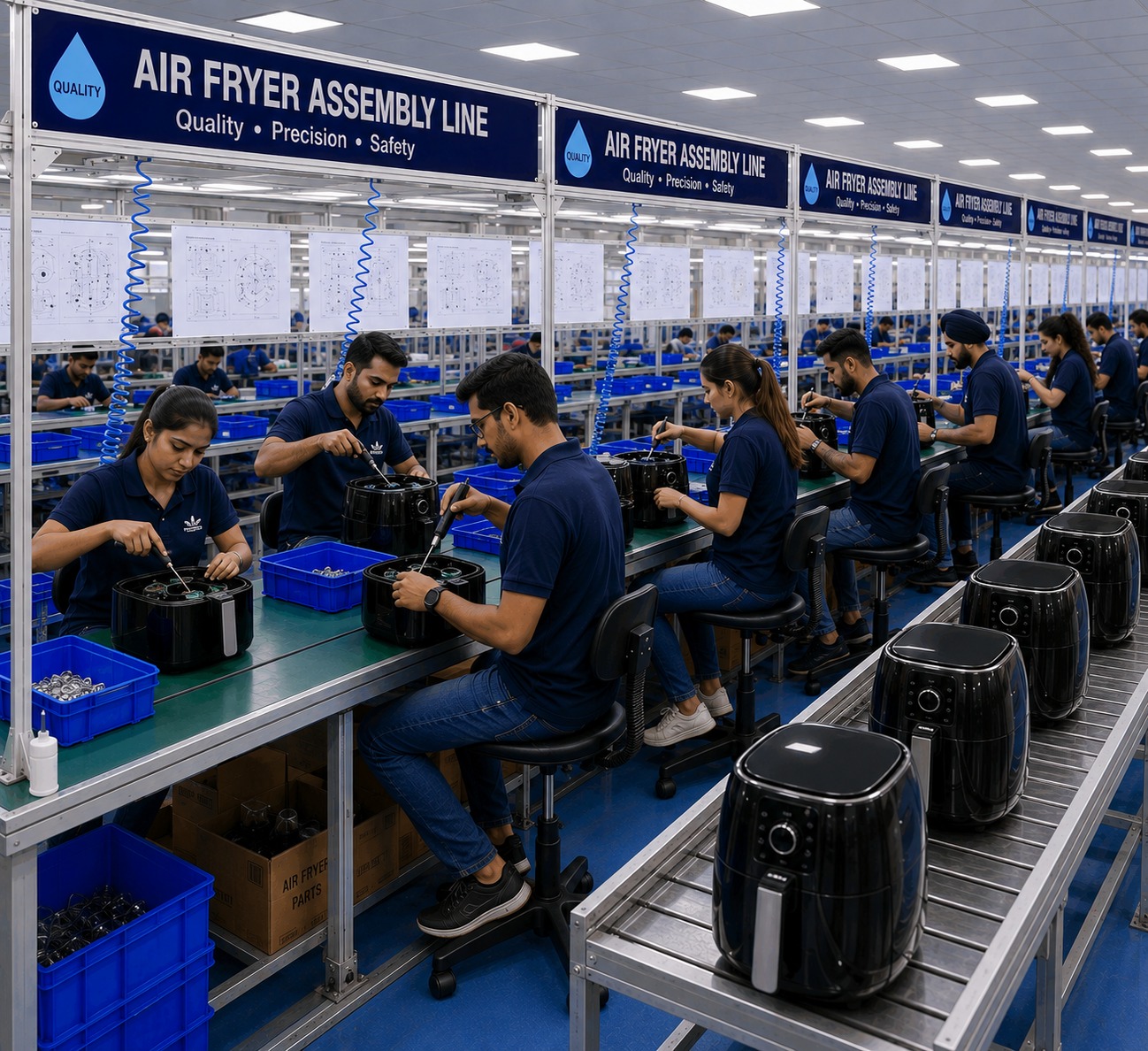 Air Fryer Assembling Service